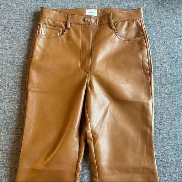 WILFRED (ARITZIA) The Melina Flare Pant in Rich Chestnut - Picture 4 of 7